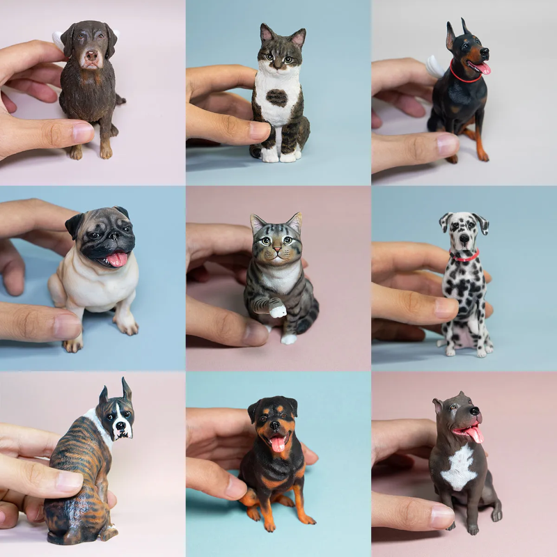 Custom PET Sculpture™ | Multifunctional Pet Portrait Fridge Magnet