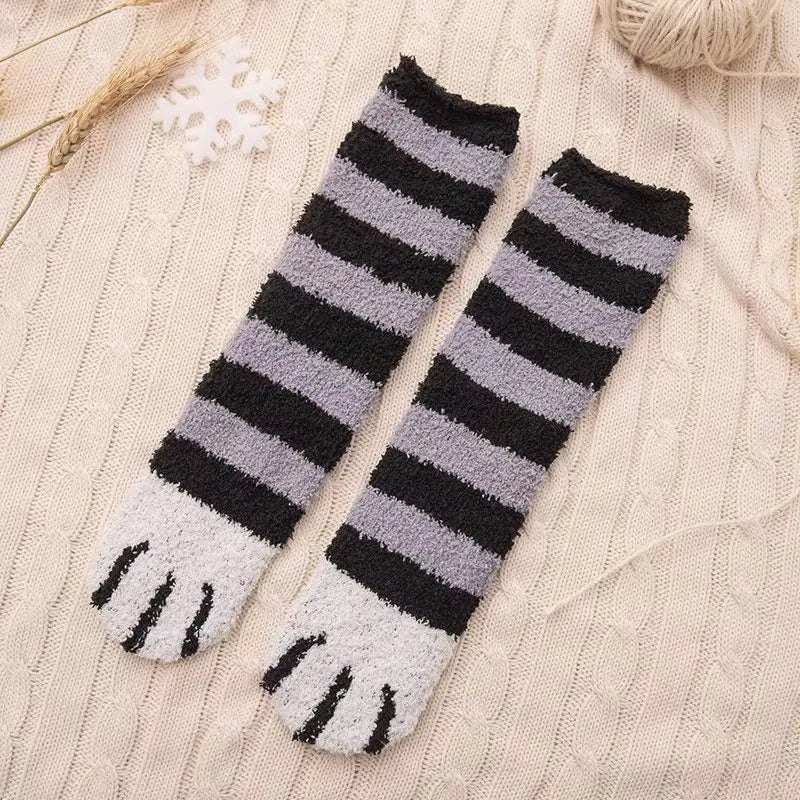 Chaussettes Griffe de Chat | Ensemble 6 Paires