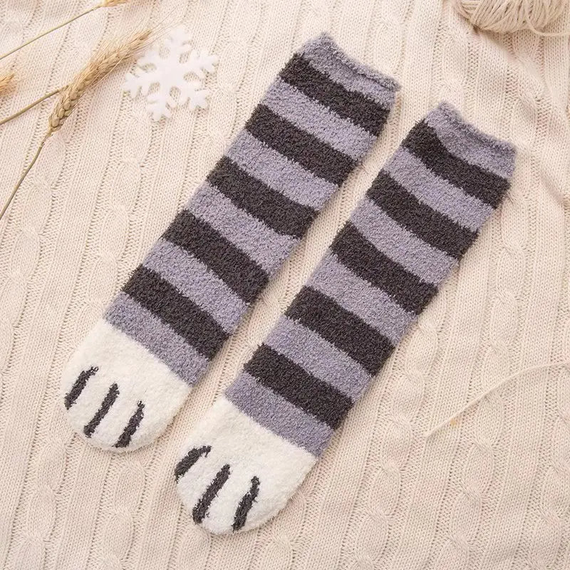 Chaussettes Griffe de Chat | Ensemble 6 Paires