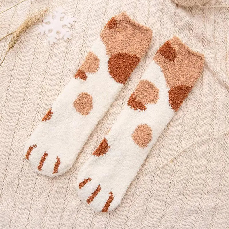 Chaussettes Griffe de Chat | Ensemble 6 Paires