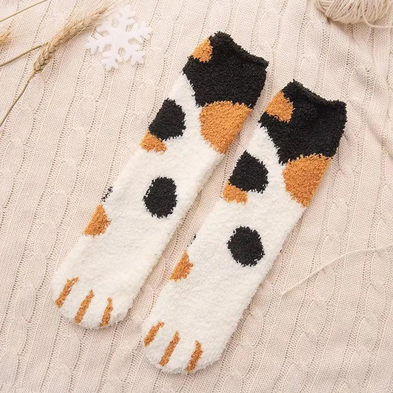 Chaussettes Griffe de Chat | Ensemble 6 Paires