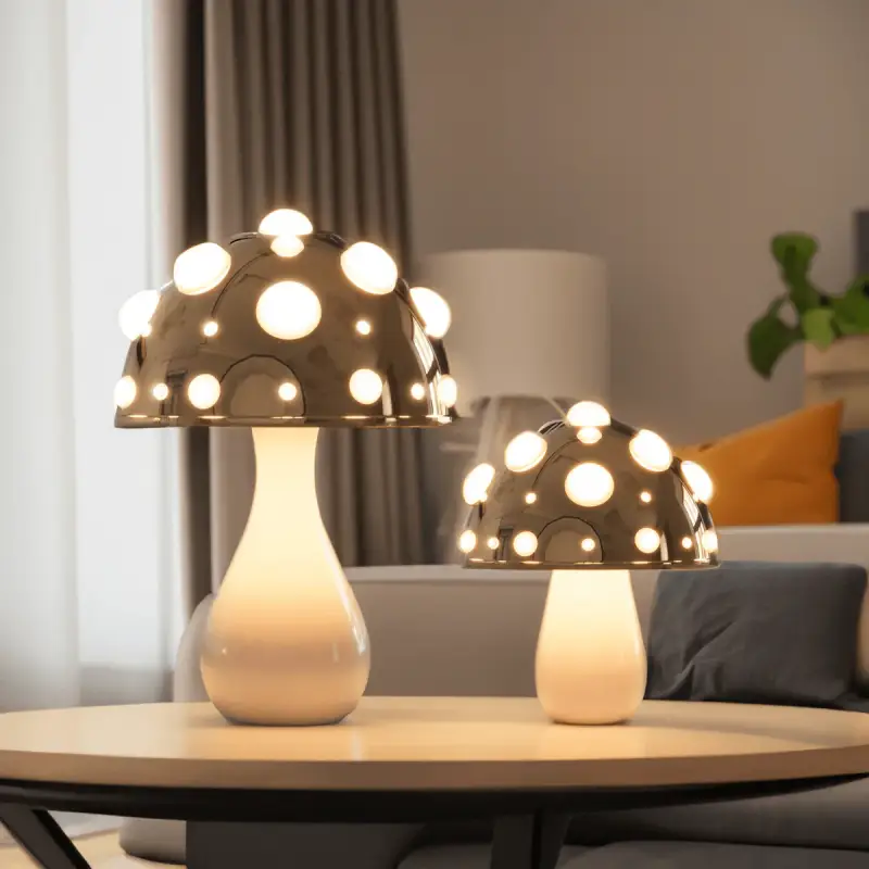 Lampe Champignon avec LED Tricolore™ | Révolution du design